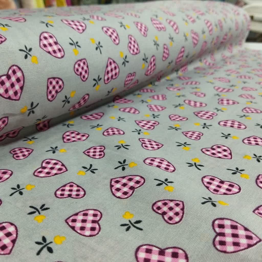 فروش اینترنتی پارچه آشپزخانه طرح قلبی