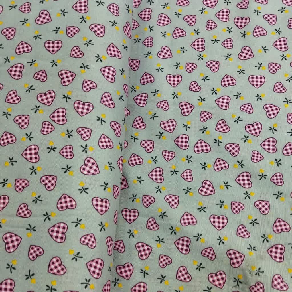 خرید انلاین پارچه آشپزخانه طرح قلبی