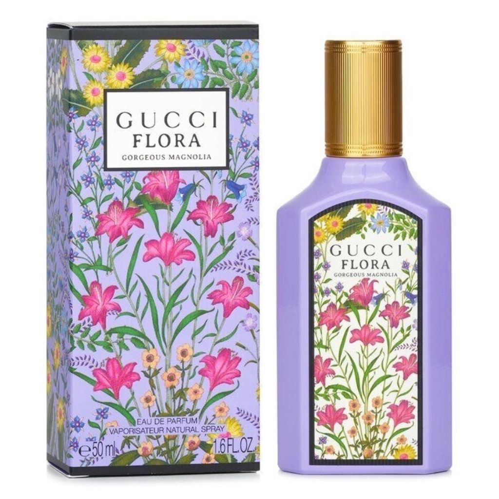 خرید انلاین تستر عطر ادکلن گوچی گورجس مگنولیا | Gucci Flora Gorgeous Magnolia