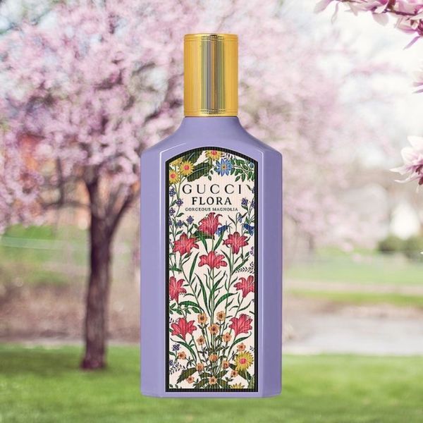 تستر اروپایی عطر ادکلن گوچی گورجس مگنولیا | Gucci Flora Gorgeous Magnolia