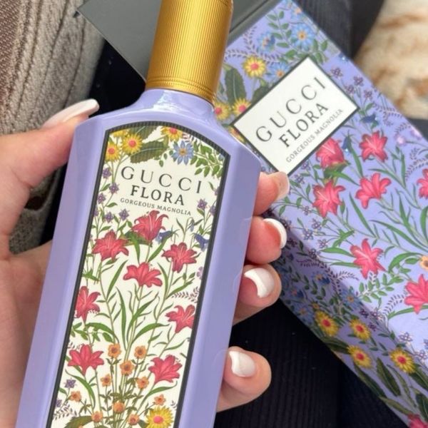 تستر اروپایی عطر ادکلن گوچی گورجس مگنولیا | Gucci Flora Gorgeous Magnolia