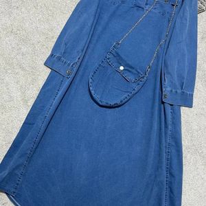 قیمت کفتان جین+کیف مدرن