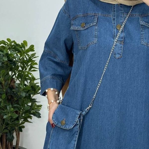 کفتان جین+کیف مدرن