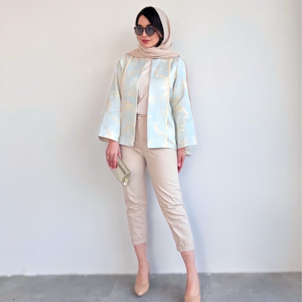 مشخصات کت ژاکارد اسکای