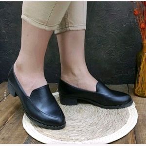 کفش زنانه کالج زنانه مدل ساده رنگ مشکی