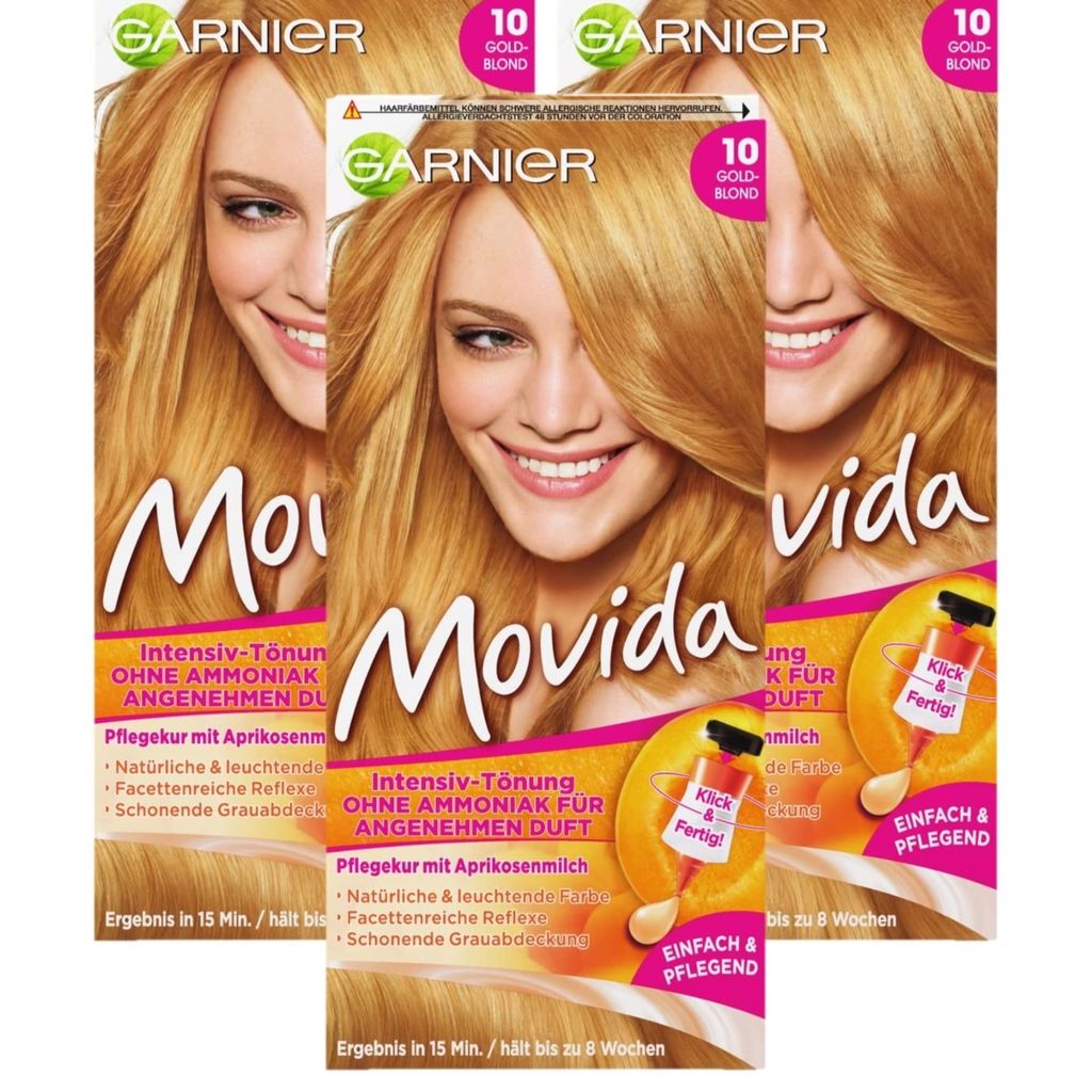 خرید انلاین رنگ مو بلوند  اورال فرانسه شماره 10 طلایی GOLD-BLOND 10 گارنیه مویدا