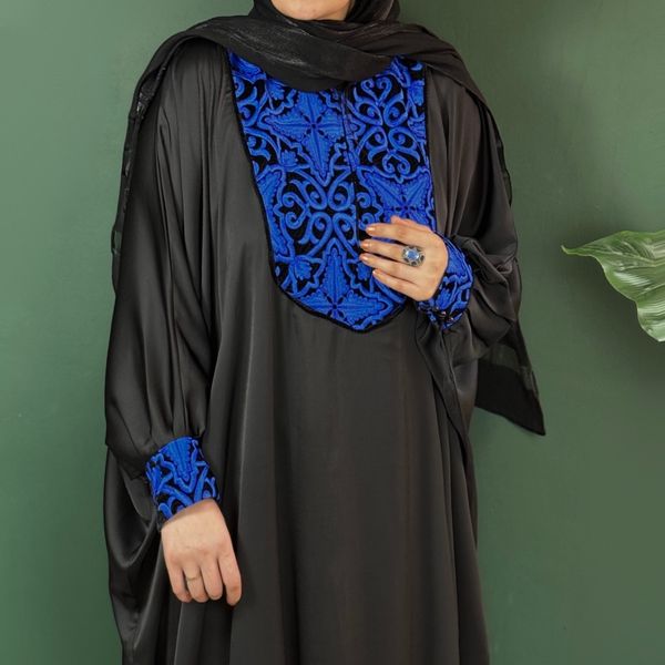 مانتوعبایی سوزندوزی فاخر