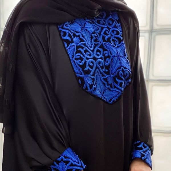 مانتوعبایی سوزندوزی فاخر