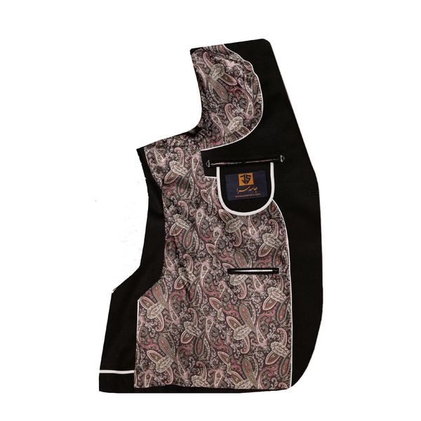 کت تک لینن مشکی مردانه 1816