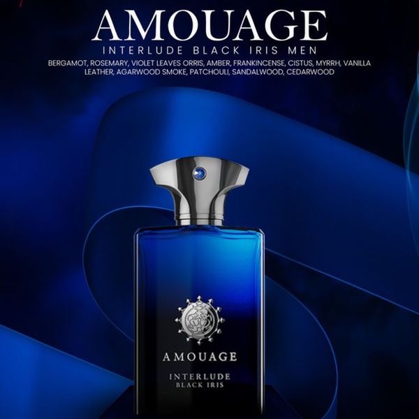 تستر عطر ادکلن آمواج اینترلود بلک ایریس مردانه | Amouage Interlude Black I