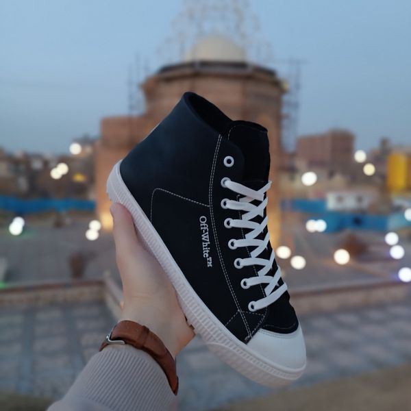 کتونی مردانه آف وایت ساق بلند Offwhite HIGH کیفیت بالا (تخفیف خورده)
