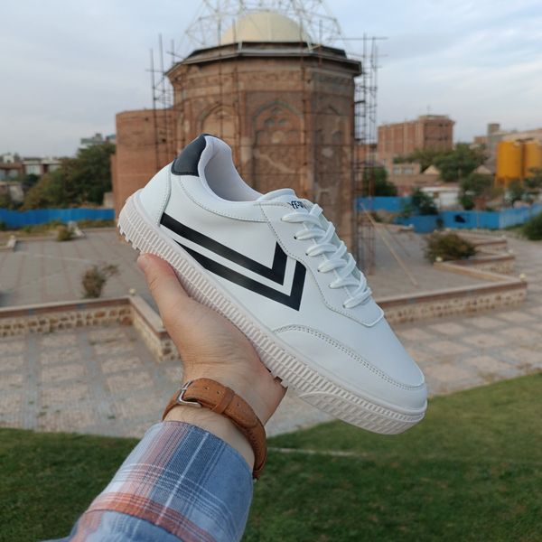 کتونی مردانه آف وایت سفید Offwhite کیفیت بالا(تخفیف خورده)