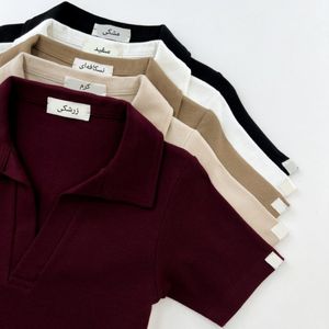 خرید آنلاین تیشرت یقه شکاری پارسی