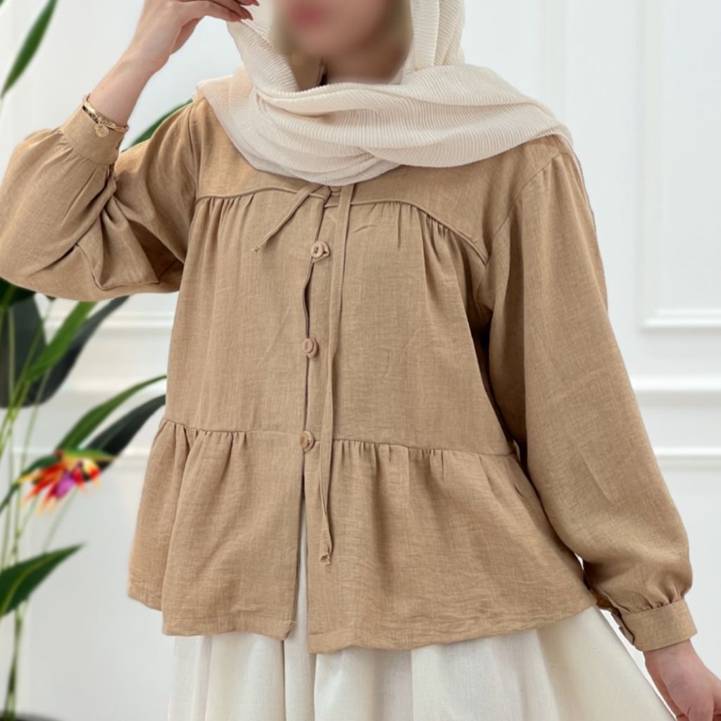 خرید اینترنتی شومیز چیندار پارسی