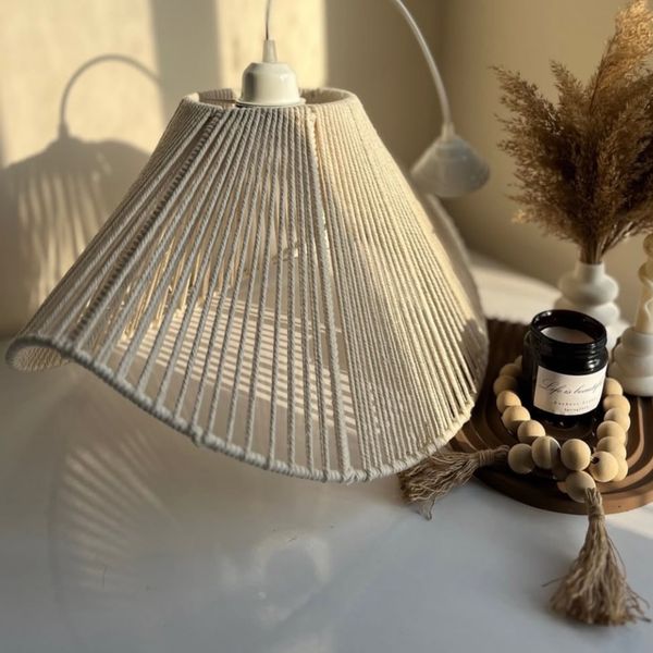 لوستر دفرمه مکرومه مدل روژان