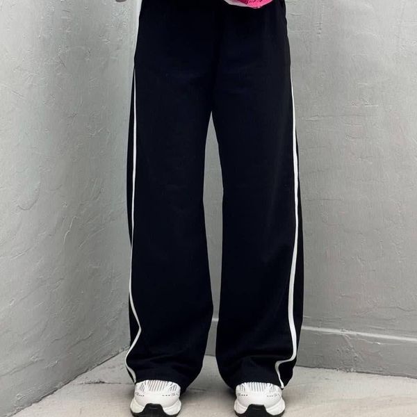 شلوار بگ بغل نوار