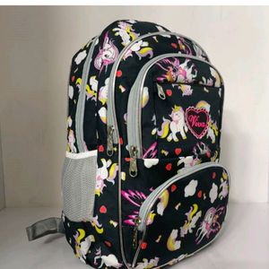 قیمت ارزان کیف مدرسه دخترانه کوله مدرسه یونیکورن( مناسب ابتدایی)