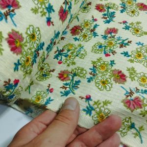 خرید آنلاین پارچه آشپزخانه نخی گلدار