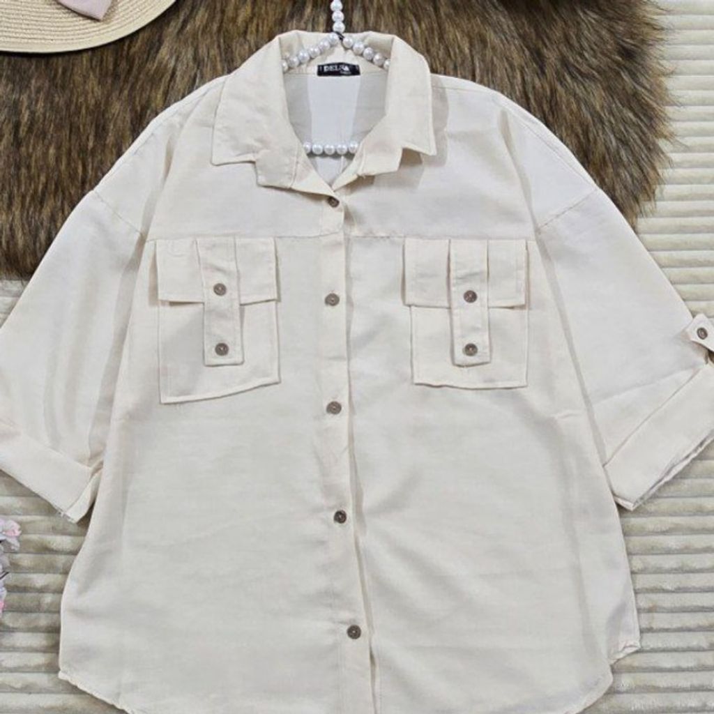 خرید آنلاین مانتو جیب صلیبی