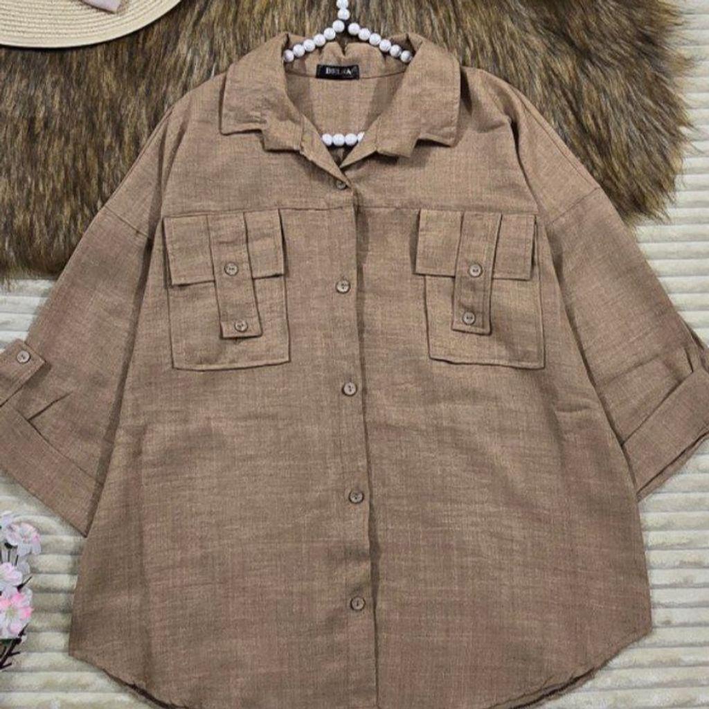 قیمت ارزان مانتو جیب صلیبی