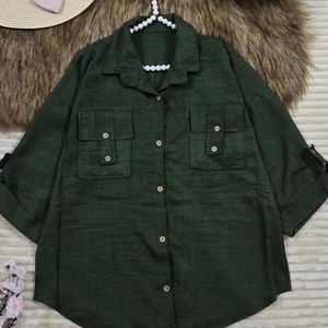 خرید انلاین مانتو جیب صلیبی