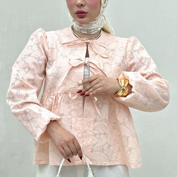 شومیز پارچه شیشه ای T بانک