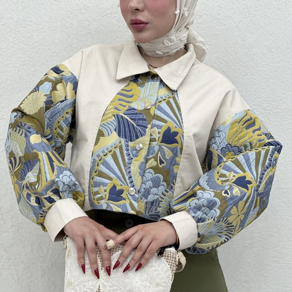 کت آستین پفکی T بانک