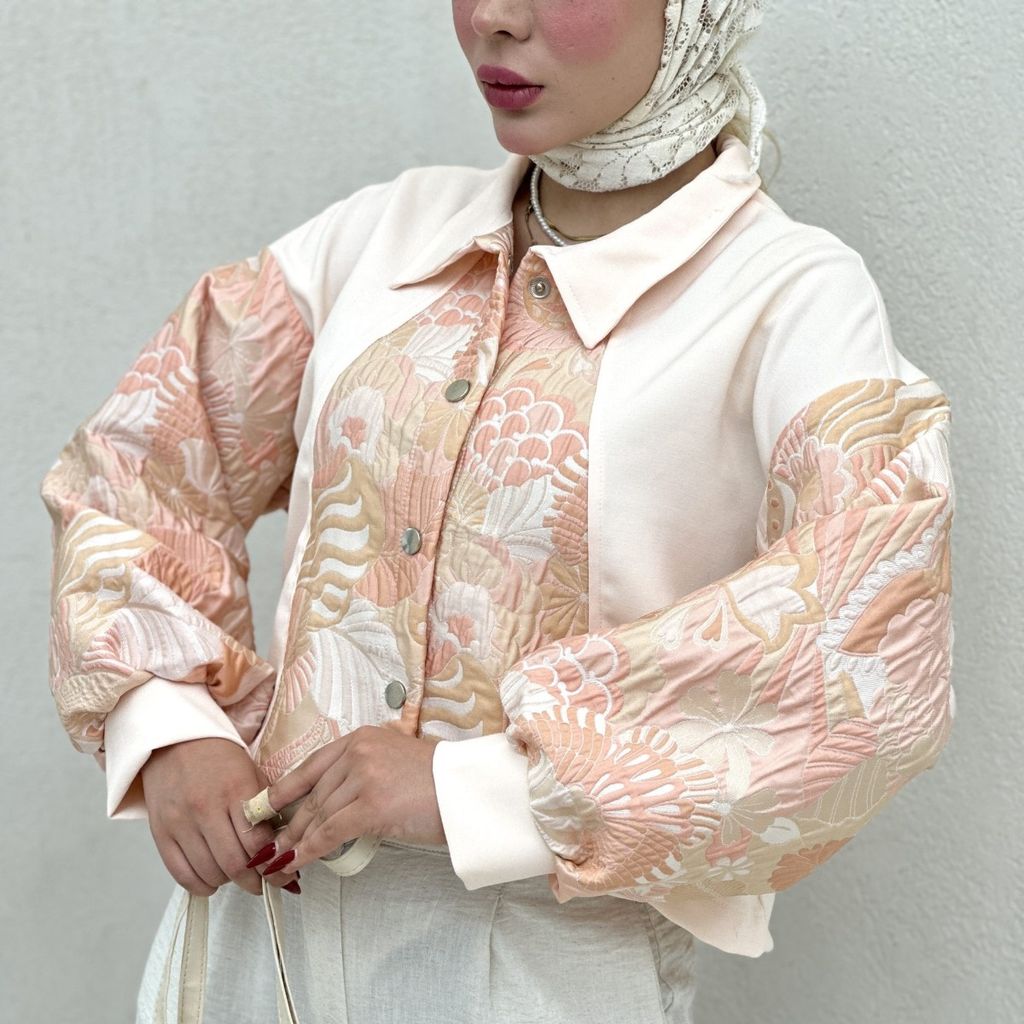 قیمت ارزان کت آستین پفکی T بانک