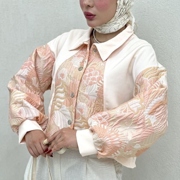 کت آستین پفکی T بانک