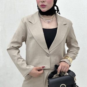 خرید آنلاین ست دوتیکه کت و شلوار تک دکمه راه راه بانک