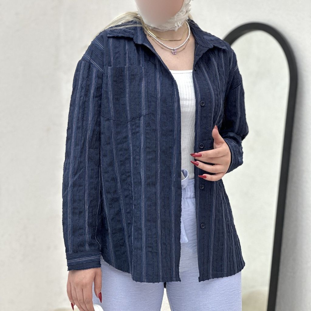 مشخصات شومیز تک جیب کوک دوزی بانک