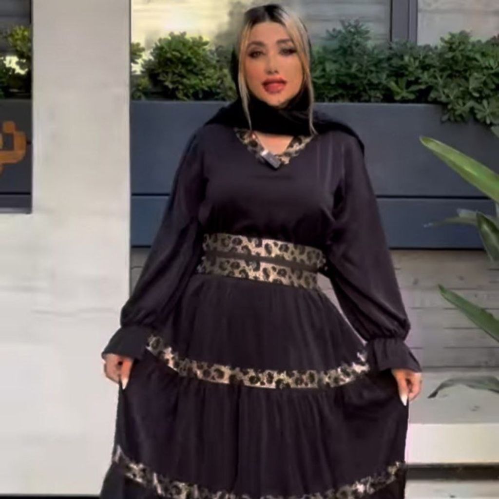 قیمت پیراهن مجلسی زنانه طرح عروسک