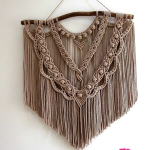 دیزاین مکرومه طرح خانه زیبا