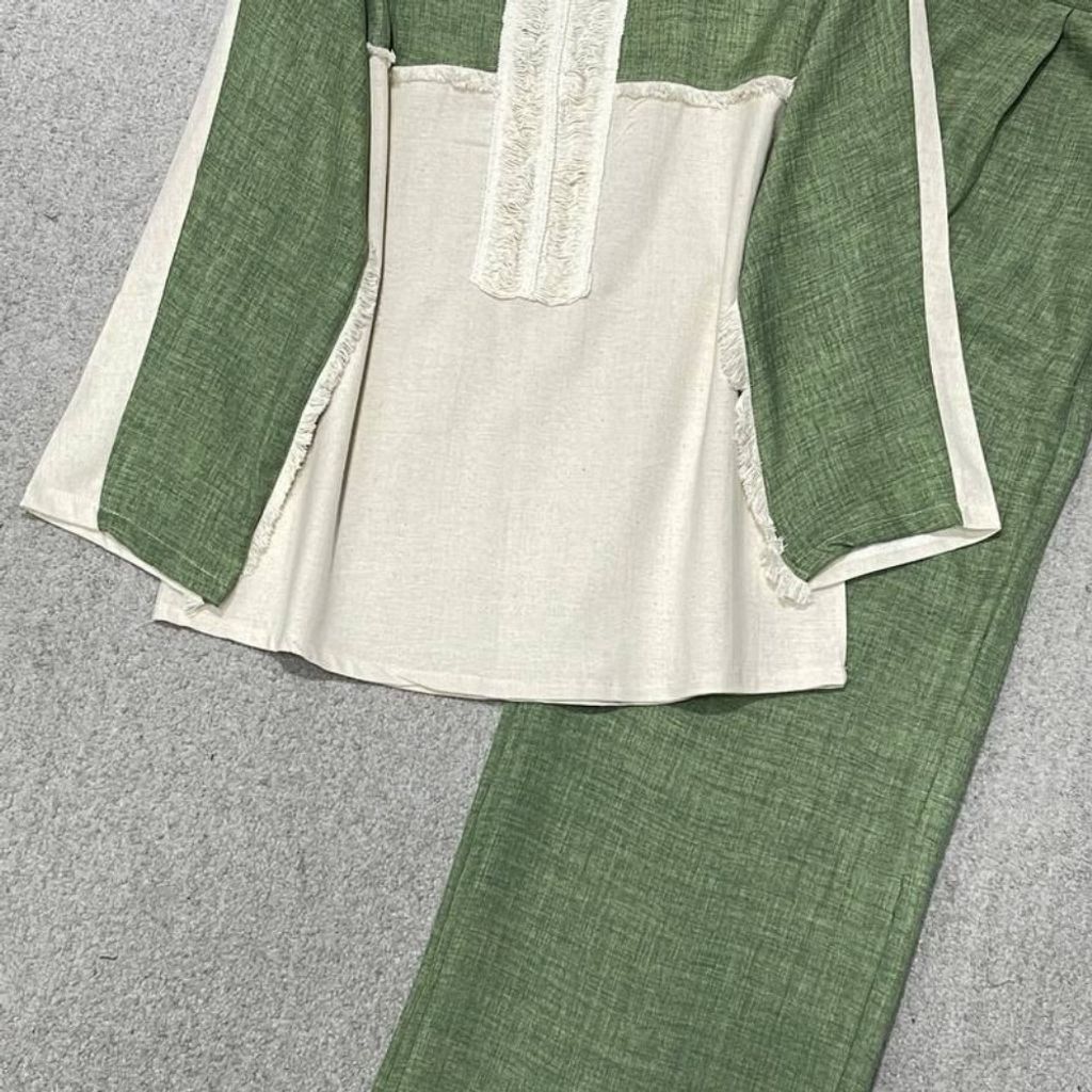 قیمت ارزان ست تونیک‌ شلوار ریش دار