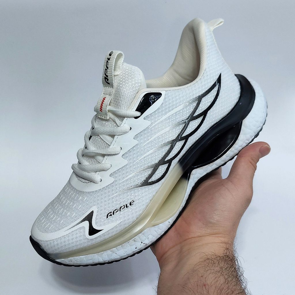 مشخصات کتونی اسپرت اپل کیفیت بالا با زیره تونلی و طراحی زیبا apple