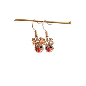 گوشواره گوزن طرح کریسمس - Gosh - 033