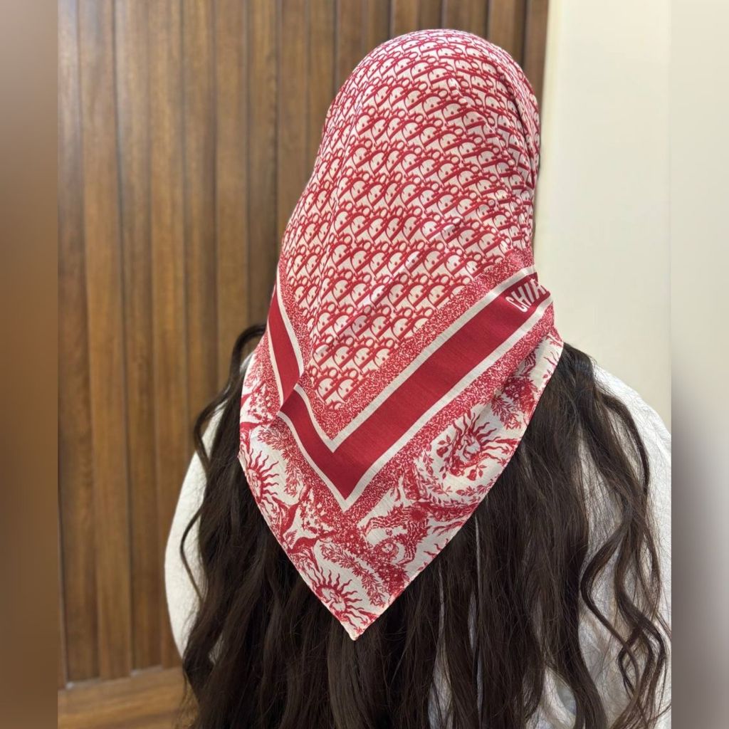 فروش اینترنتی مینی اسکارف دیور نخی