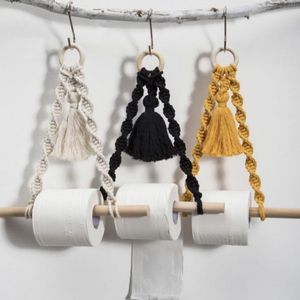 هولدر حوله و دستمال مکرومه مدل رویا