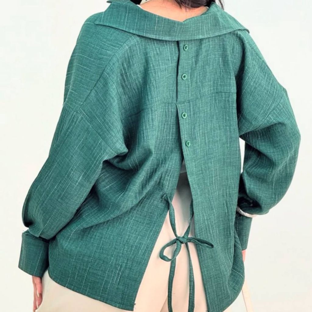 خرید انلاین شومیز پشت گره لوکس