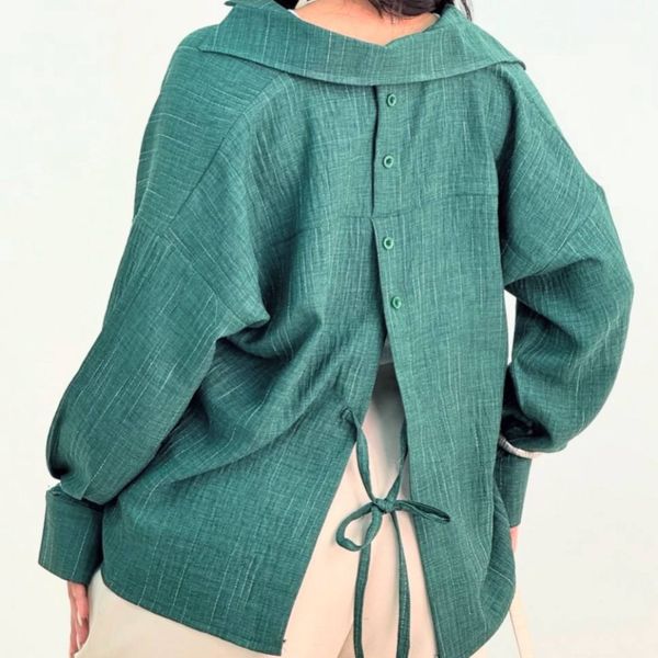 شومیز پشت گره لوکس