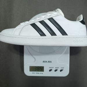 فروش اینترنتی کتونی مردانه آدیداس گرندکورت سفید کیفیت بالا