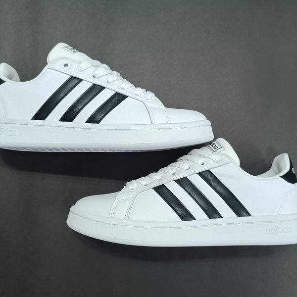 کتونی مردانه آدیداس گرندکورت adidas grand court سفید کیفیت بالا