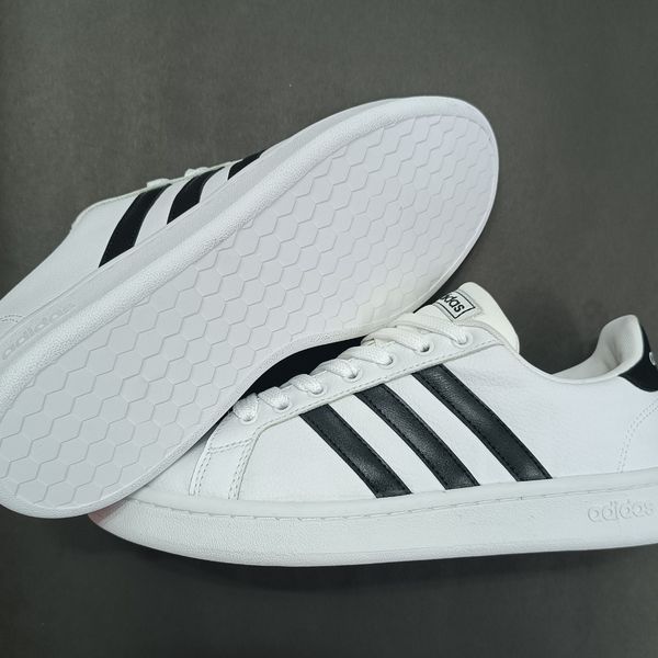 کتونی مردانه آدیداس گرندکورت adidas grand court سفید کیفیت بالا