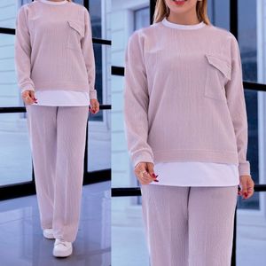 مشخصات ست شومیز شلوار نیم بگ