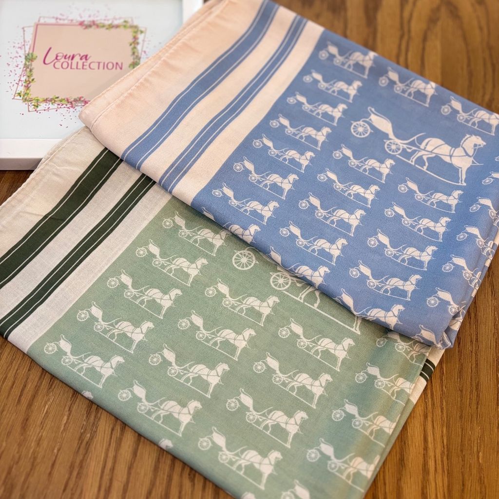 خرید اینترنتی شال هرمس تابستانه نخی