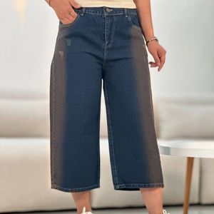 شلوار جین بگ قد 80