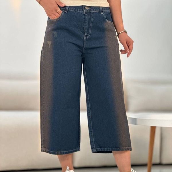 شلوار جین بگ قد 80