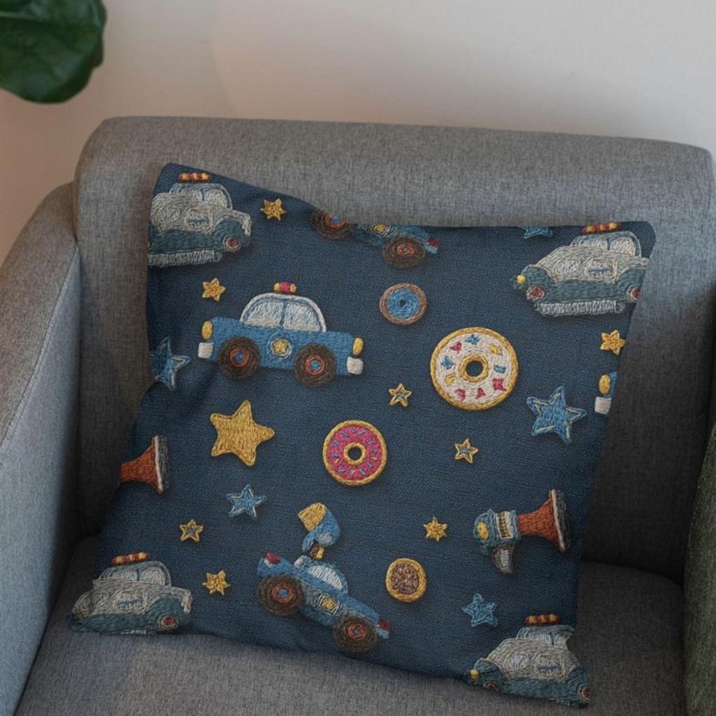 خرید انلاین پارچه مخمل روبالشی پارچه باما طرح سه بعدی ماشین کارتونی کد 5014122