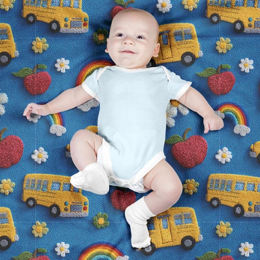 قیمت پارچه مخمل کوسن مبل پارچه باما طرح سه بعدی اتوبوس کارتونی کد 5014152