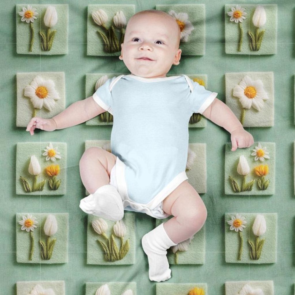 مشخصات پارچه مخمل روتختی یک نفره  پارچه باما طرح سه بعدی گل  کد 5014203